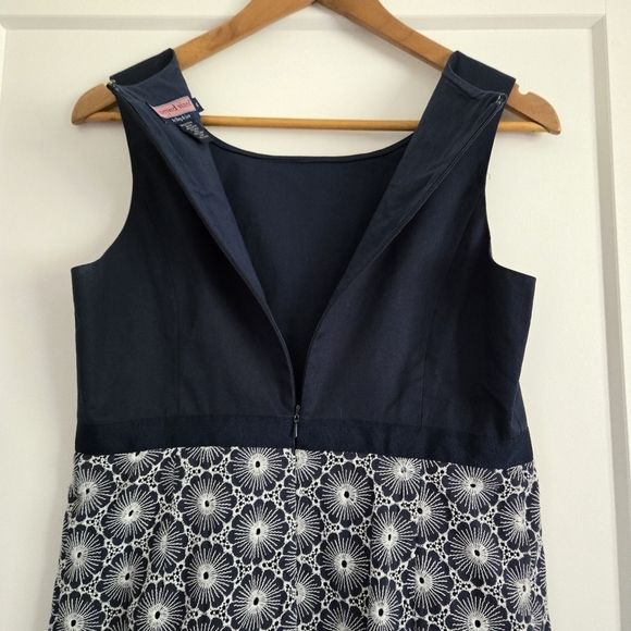 Vineyard Vines Women's Size 6 Navy and White Dress Rn2318245 - Picture 3 of 13